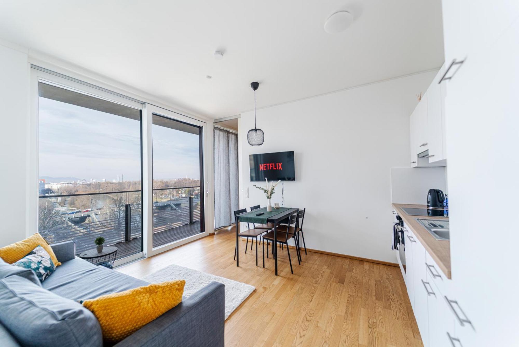 Apartamento Mca Triiiple I Rooftop Pool I Free Parking I Netflix Viena Exterior foto